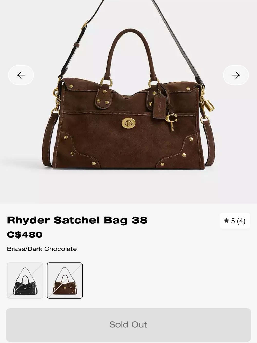 Rhyder Satchel Bag 38